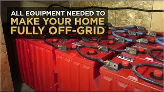'Video thumbnail for BUILD YOUR OWN OFF-GRID HOME Full Equipment List - Video 5 of 6'