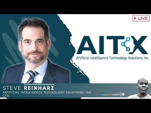 Video thumbnail for How the Future Will Be Impacted By Artificial Intelligence - 1:1 w/ Steve Reinharz, AITX, CEO