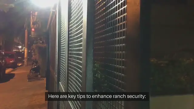 'Video thumbnail for Home Security Tips For Ranches'