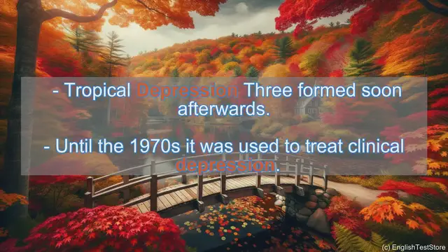 Video thumbnail for Depression In Sentences - Example Of Depression In Sentences - How To Use Depression In Sentences