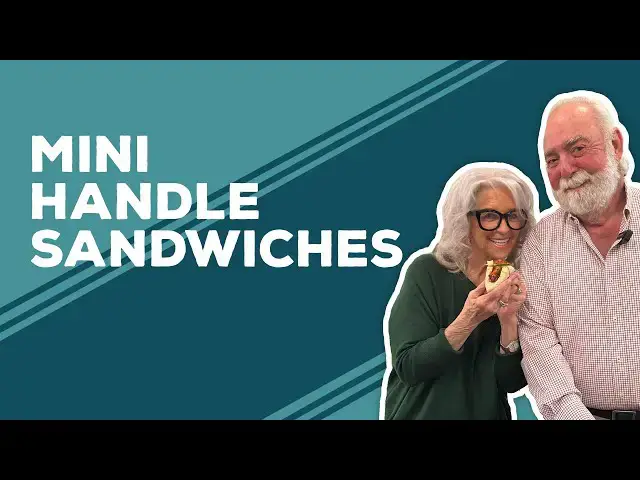 Video thumbnail for Love & Best Dishes: Mini Handle Sandwiches Recipe | Chicken Wing Appetizer Ideas