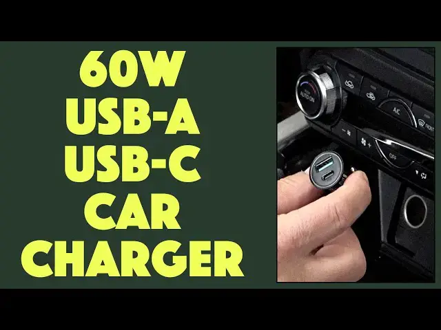'Video thumbnail for Joyroom 60W USB-A & USB-C Car Charger - DEMO and REVIEW'
