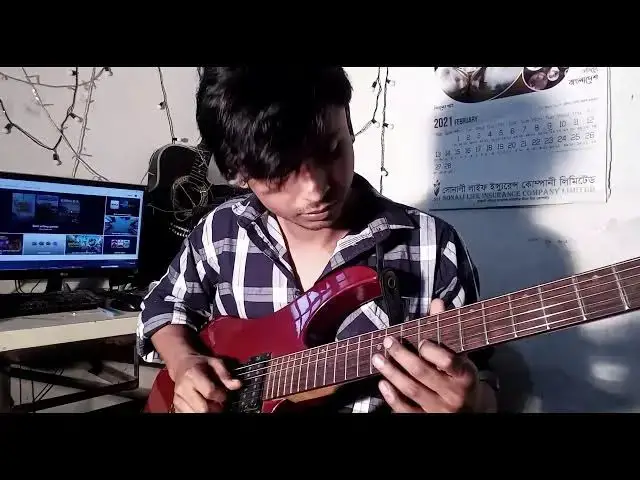 Video thumbnail for Ghum-Aurthohin Guitar solo cover