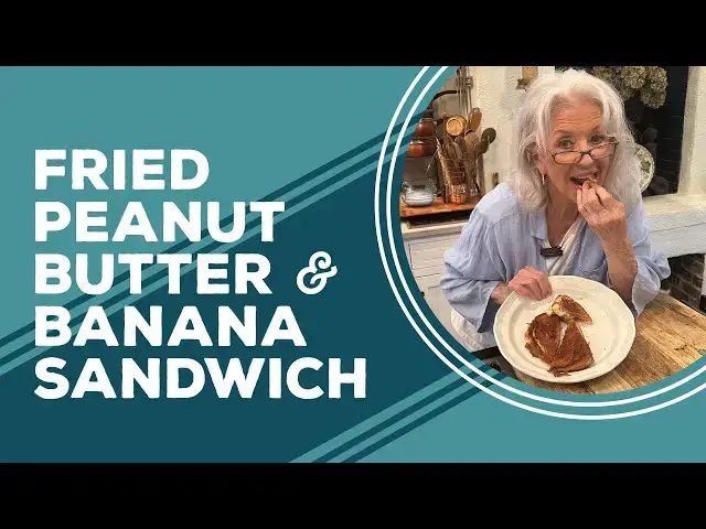 Video thumbnail for Love & Best Dishes: Paula’s Fried Peanut Butter and Banana Sandwich Recipe | Elvis Sandwich Recipe