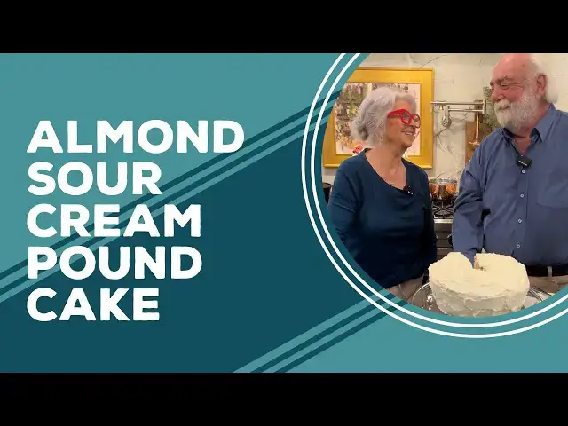 Video thumbnail for Love & Best Dishes: Almond Sour Cream Pound Cake Recipe | The Best Homemade Pound Cake