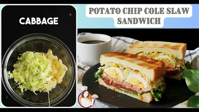 Video thumbnail for Potato Chip Cole Slaw Sandwich