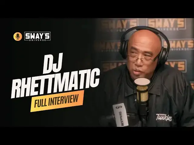 Video thumbnail for DJ Rhettmatic: The Truth About Hip-Hop vs. Rap Culture | SWAY’S UNIVERSE