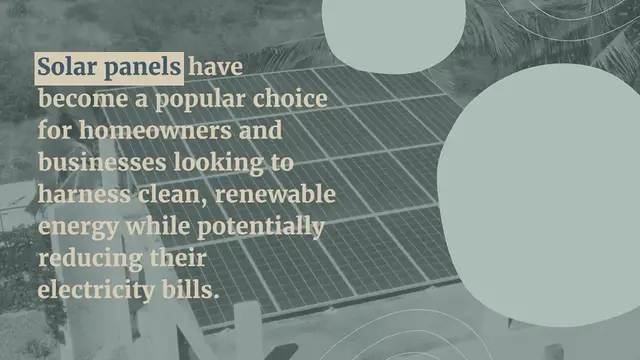 Video thumbnail for What Do Solar Panels Cost and Are They Worth It?