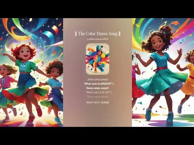 Video thumbnail for The Color Dance Song