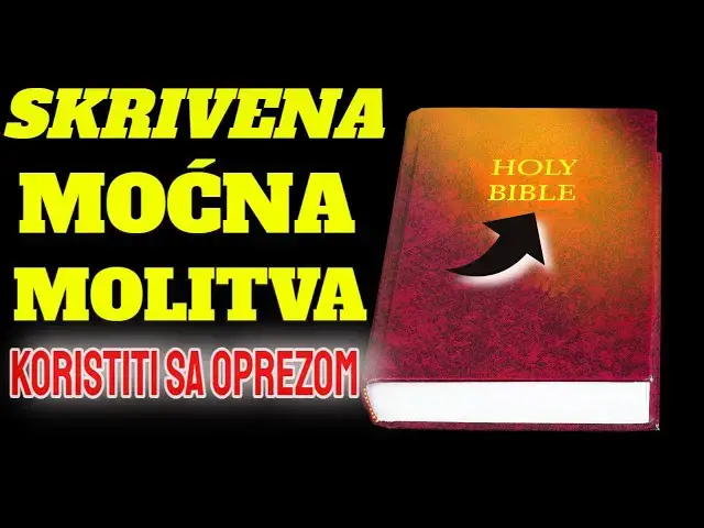 Video thumbnail for OVO JE MOĆNA SKRIVENA MOLITVA NEMOJTE JE IGNORIRATI