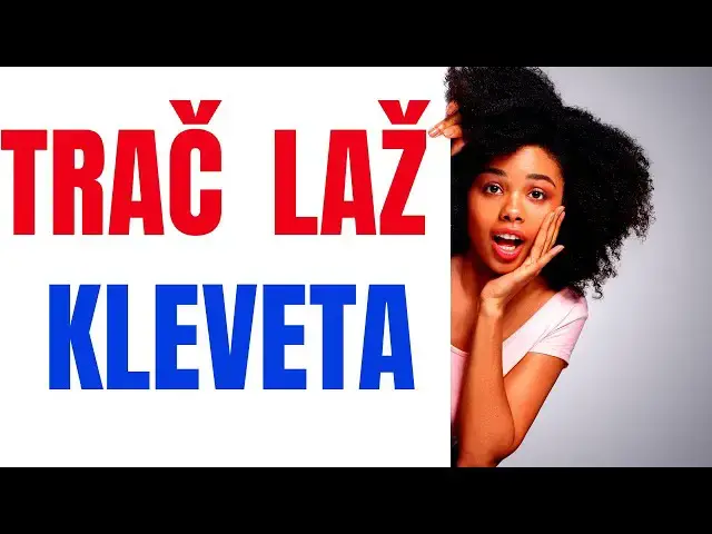 Video thumbnail for Trač ,laž , kleveta