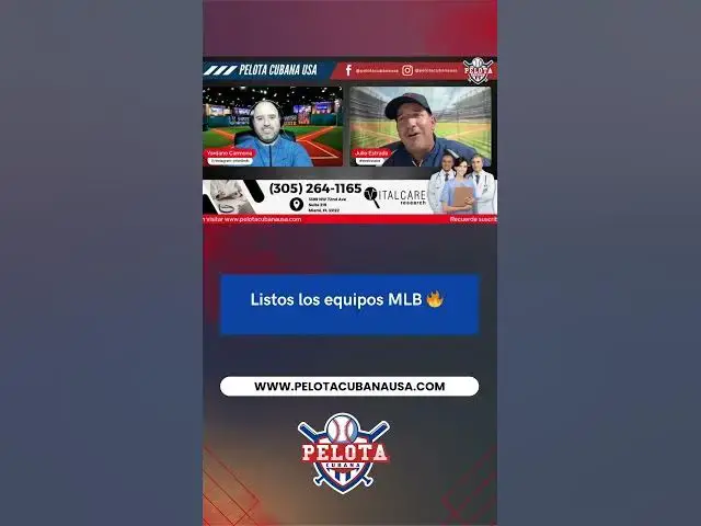 Video thumbnail for Estos son los integrantes del Primer Equipo de MLB