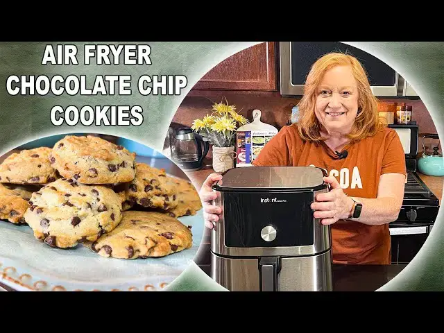 Video thumbnail for AIR FRYER CHOCOLATE CHIP COOKIES