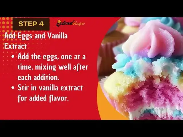 Video thumbnail for Fluffy Cotton Candy Cupcakes – Easy Easter Dessert Recipe