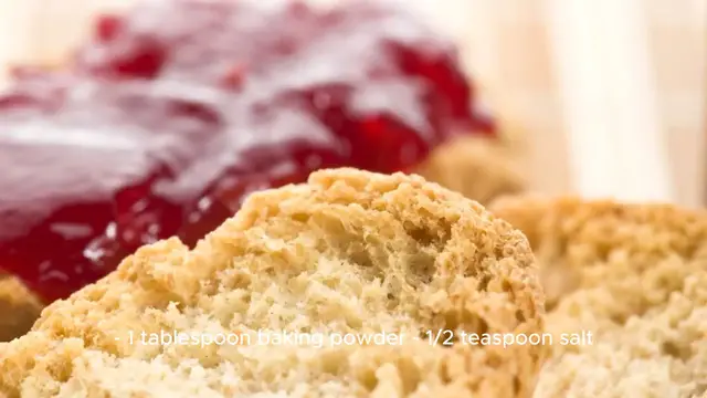 Video thumbnail for scones recipe