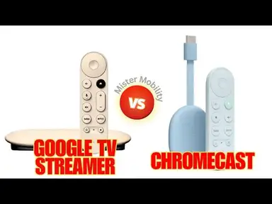'Video thumbnail for Google TV Streamer vs Chromecast: How Is The New Google 4k Streaming Box Better?'