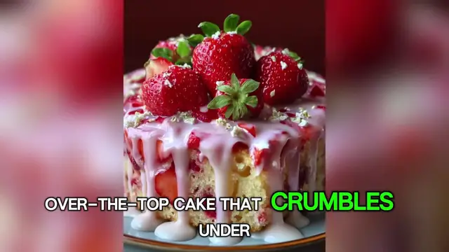 Video thumbnail for Strawberry Earthquake Cake