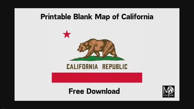 'Video thumbnail for Blank Map of California – Free Download'
