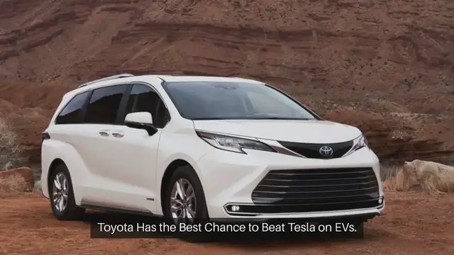 Video thumbnail for Toyota could afford to wait to adopt EVs