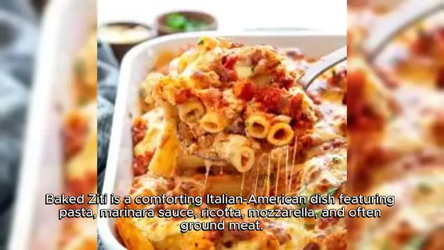 Video thumbnail for Baked Ziti Recipe