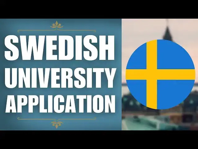 Video thumbnail for Applying to Universities in Sweden | Application Tutorial