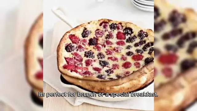Video thumbnail for Mixed Berry Dutch Baby Recipe