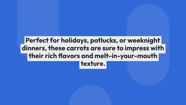 Video thumbnail for Slow Cooker Glazed Carrots