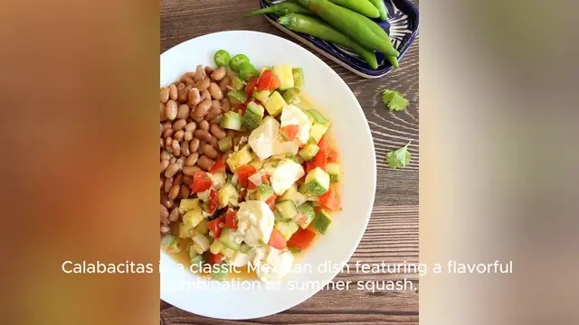 Video thumbnail for calabacitas recipe