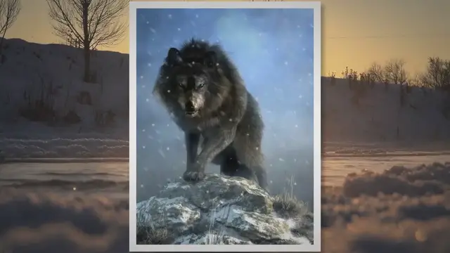 'Video thumbnail for Dire Wolf Size Comparison: How Do They Measure Up?'