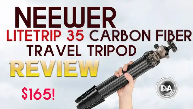 Video thumbnail for Neewer LiteTrip 35 Carbon Fiber Travel Tripod Review  | The Value Option?