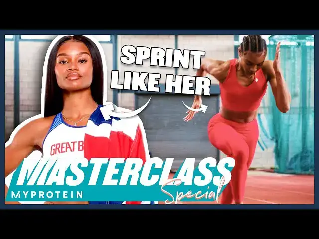 'Video thumbnail for Sprinting Technique: Learn How To Sprint From A British Athletic Star | Myprotein'