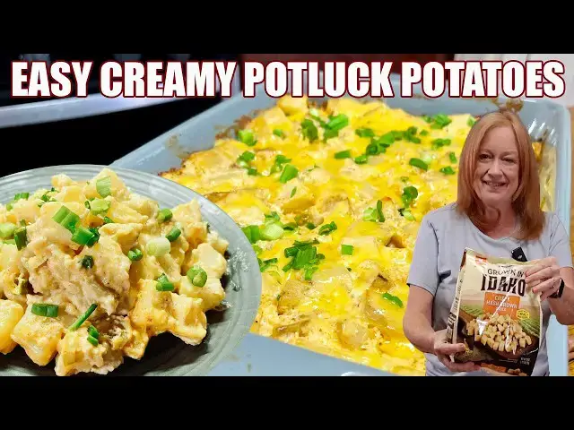 Video thumbnail for CREAMY POTLUCK POTATOES Perfect Side Dish for any Occasion