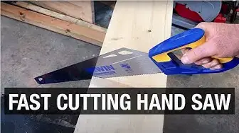 'Video thumbnail for Fast Cutting Hand Saw in Action'