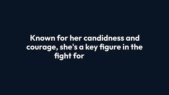 Video thumbnail for Maria Corina Machado: A Bold Voice for Venezuela's Future