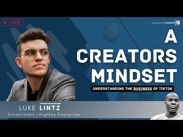Video thumbnail for Understanding The Business of TikTok | 1:1 w/ @HighKeyCo Founder, Luke Lintz
