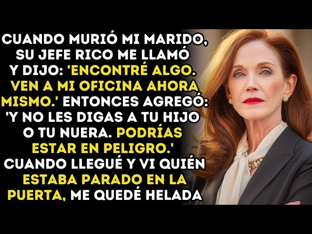 Video thumbnail for En El Día Del Funeral De Mi Esposo, Su Jefe Me Llamó: “¡Tienes Que Ver Esto!”