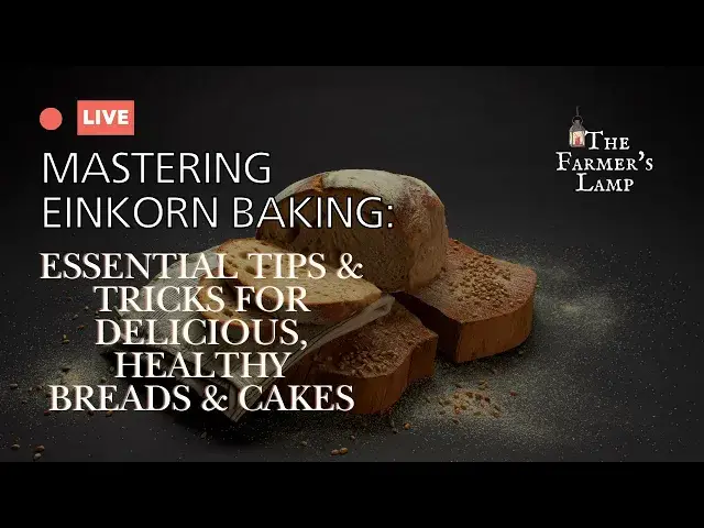 Video thumbnail for Best Tips For Baking With Einkorn Flour