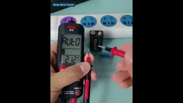 Video thumbnail for 🔥📊 Measure with Confidence! 💡 A1 Auto Anti-Burn Digital Multimeter || Link is in Description