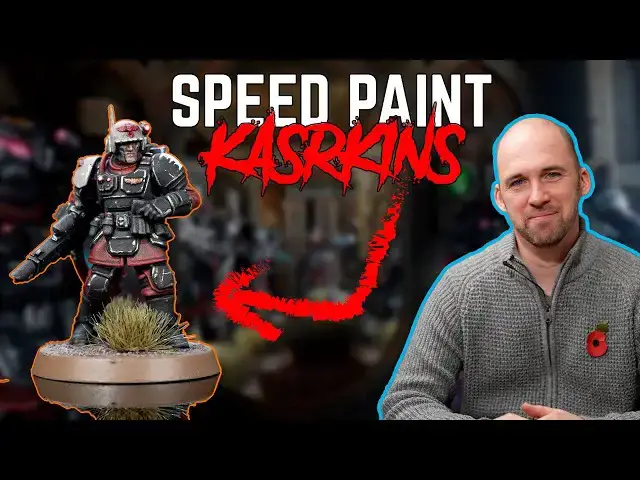 'Video thumbnail for Speed Paint your Kasrkin  Kill Team with Peachy'
