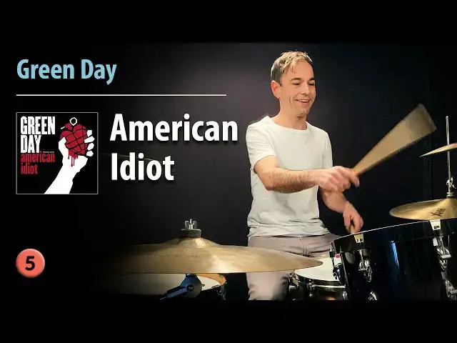 Video thumbnail for "American Idiot" by Green Day | Drum Cover | Rock Songs On Drums | Drum Lesson