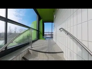 'Video thumbnail for Stadtbad Okeraue Wolfenbüttel - Black Hole Wasserrutsche OnRide'