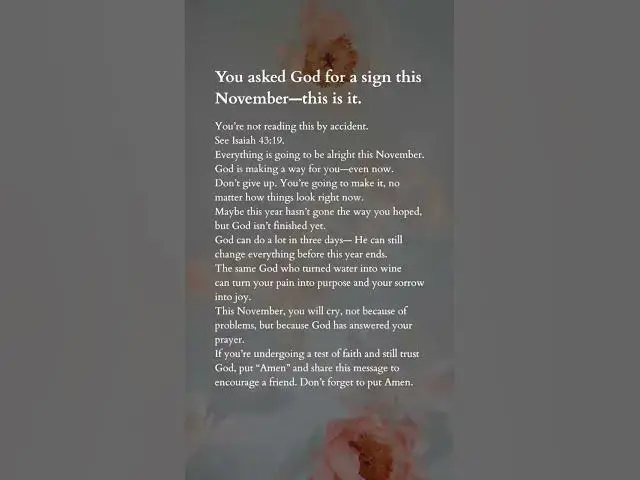 Video thumbnail for AMEN #jesuslovesyou #thankfullylove #godblessyou