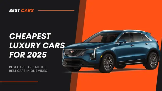 'Video thumbnail for Cheapest Luxury Cars for 2025'