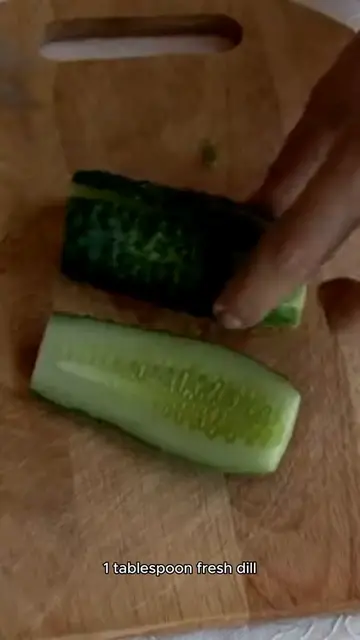 Video thumbnail for cucumber sandwich recipe.