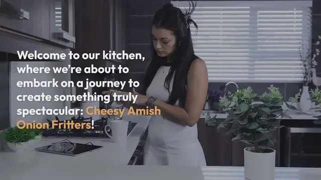 Video thumbnail for Cheesy Amish Onion Fritters