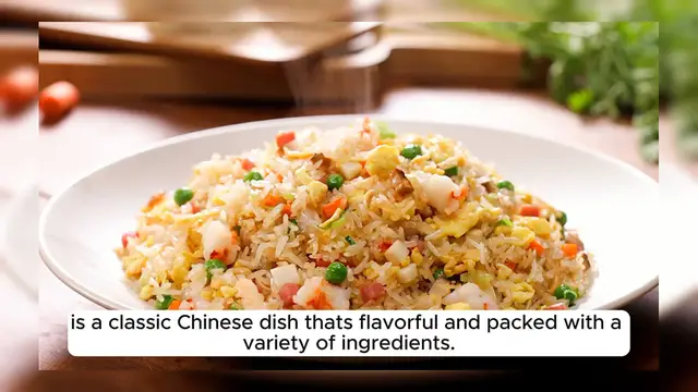 Video thumbnail for Yangzhou fried rice Recipe