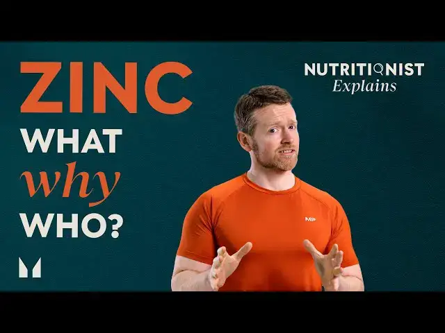 Video thumbnail for What happens when you take zinc? | Myprotein