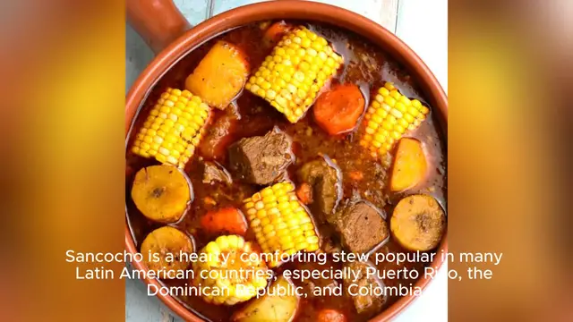 Video thumbnail for sancocho recipe
