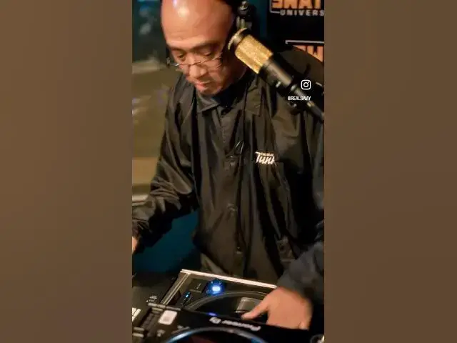 Video thumbnail for The Legend DJ Rhettmatic #swayinthemorning