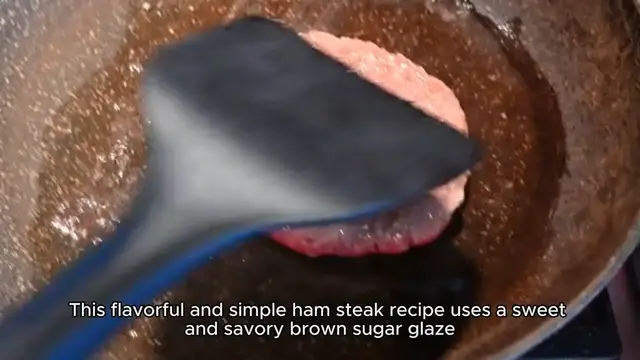 Video thumbnail for ham steak recipe
